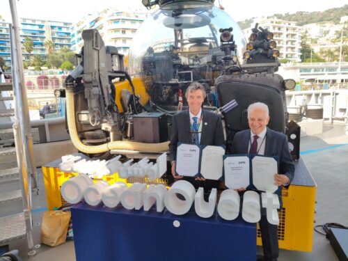 INPO e OceanQuest assinam memorando de entendimento para explorar Cadeia Vitória-trindade