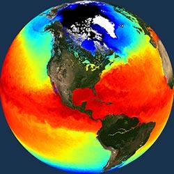 Por que a temperatura do oceano é uma das informações  mais importantes para prever o clima?
